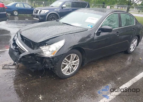 2010 Infiniti G37 Journey из США, поврежденный, VIN JN1CV6APXAM202452